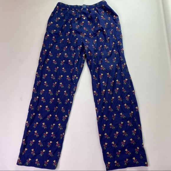 Vintage Polo Ralph Lauren Bear Blue Pants Pajamas - Picture 6 of 8